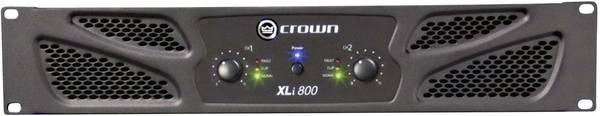 Crown XLI 800 PA zesilovač Výkon RMS na kanál při odporu 4 ohmy: 300 W