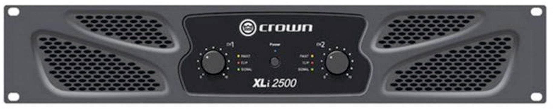 Crown XLI 2500 PA zesilovač Výkon RMS na kanál při odporu 4 ohmy: 750 W