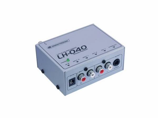 Omnitronic LH-040 gramofonní předzesilovač