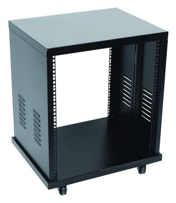 Omnitronic SR-19 19palcový rack 10 U ocel s kolečky