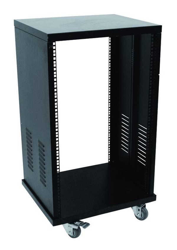 Omnitronic SR-19 19palcový rack 16 U ocel s kolečky