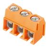 Weidmüller 1234550000 šroubová svorkovnice 2.5 mm² Pólů 4 oranžová 100 ks