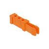 PCB plug-in connector, Accessories, Mounting block, Orange, No. of poles: 1 SLA BB8 RH OR 1446060000 Weidmüller Množství: 20 ks