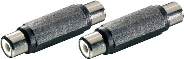 SpeaKa Professional SP-7869816  cinch audio adaptér [1x cinch zásuvka - 1x cinch zásuvka] černá