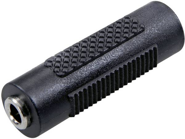 SpeaKa Professional SP-7870648  jack audio adaptér [1x jack zásuvka 3,5 mm - 1x jack zásuvka 3,5 mm] černá