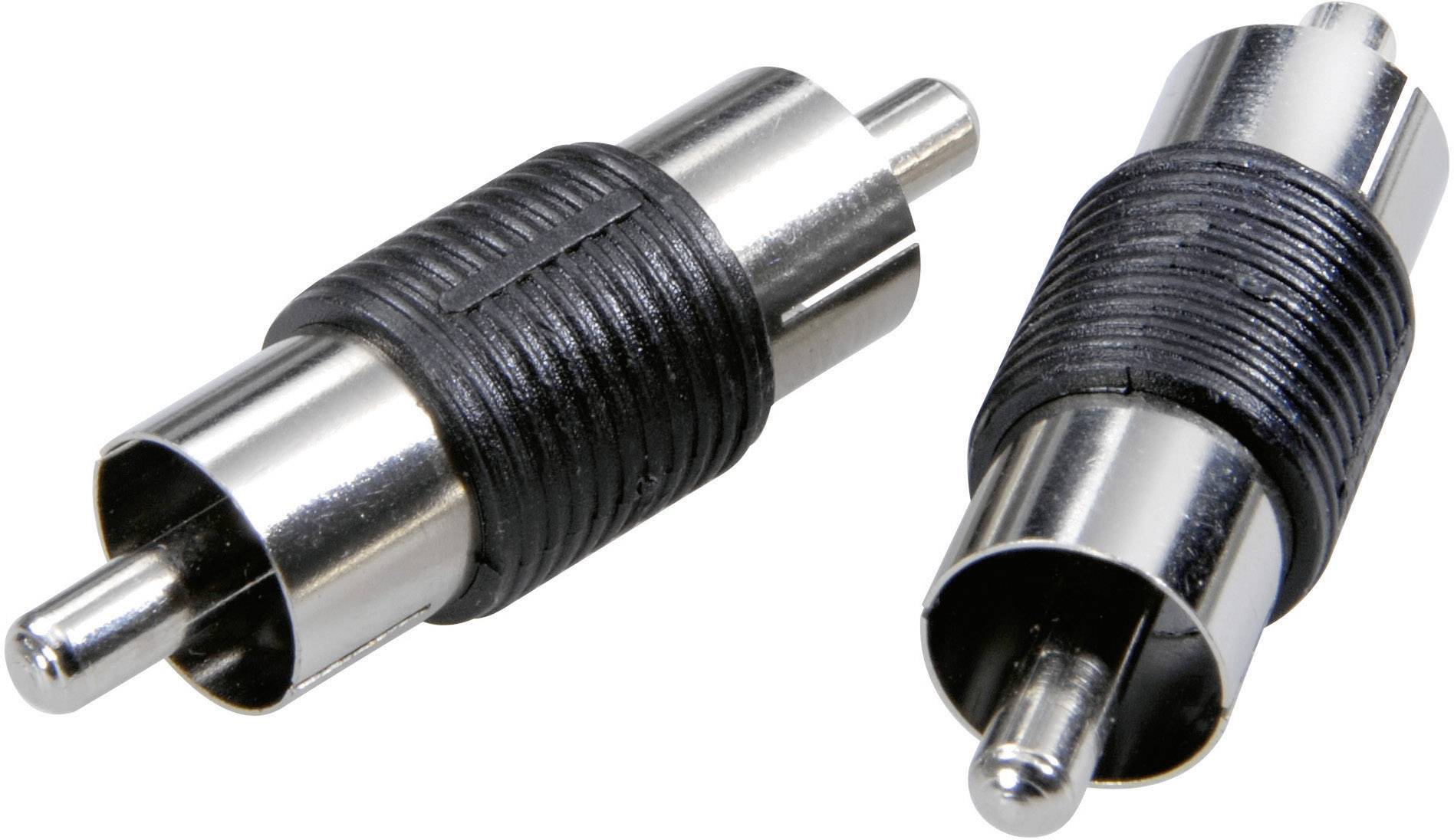 SpeaKa Professional SP-7870272 cinch audio adaptér [1x cinch zástrčka - 1x cinch zástrčka] černá