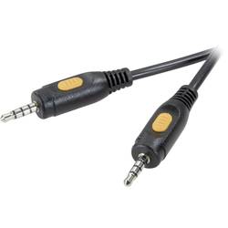 Kabel 4 pin 3,5 mm jack - 4 pin 3,5 mm jack, 2,5 m