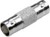 SpeaKa Professional SP-7870352 BNC adaptér [1x BNC zásuvka - 1x BNC zásuvka] stříbrná