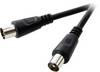 SpeaKa Professional antény kabel [1x anténní zástrčka 75 Ω - 1x anténní zásuvka 75 Ω] 2.50 m 75 dB černá