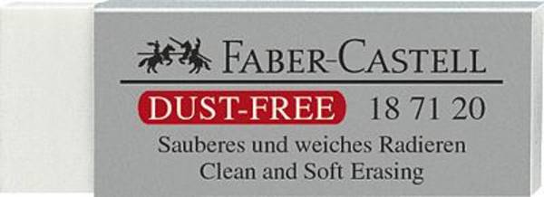 Faber-Castell Dust-free 187120 guma bílá
