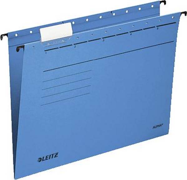 Leitz závěsná složka Alpha DIN A4 modrá 5 kusů/balení 19853035 5 ks