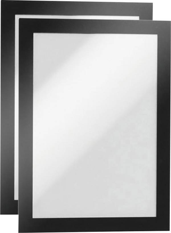 Durable 487101 DURAFRAME A5 - 4871 info rámeček, samolepicí páska DIN A5 černá (š x v) 174 mm x 236 mm 2 ks