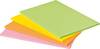 Post-it samolepící poznámka 7100043258 203 mm x 152 mm neonově zelená, neonově oranžová, ultrarůžová , ultražlutá 180 listů