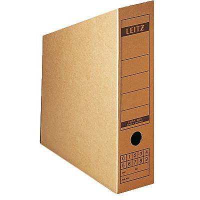 Leitz archivační krabice 6083-00-00 80 mm x 320 mm x 265 mm Vlnitá lepenka přírodní hnědá 1 ks