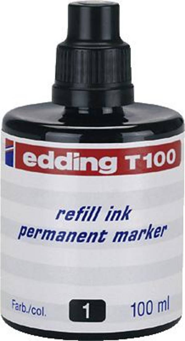 Edding inkoust do popisovače   černá 100 ml  4-T100001