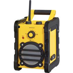 FM outdoorové rádio Clatronic BR 816, AUX, SV, FM, žlutá, černá