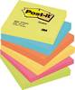 3M samolepící poznámka 7000033977 76 mm x 76 mm ultražlutá , ultramodrá , neonově oranžová, ultrarůžová , neonově zelená 600 listů