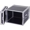 19palcový rack pro zesilovače 30109788 360005, 8 U, dřevo