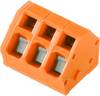 Weidmüller 1913960000 pružinová svorkovnice 2.5 mm² Pólů 4 oranžová 100 ks