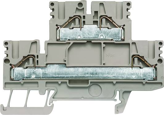 P-series, Feed-through terminal, Double-tier terminal, Rated cross-section: 4 mm², pluggable, PDK 2.5/4N-L 1918740000 Weidmüller 50 ks