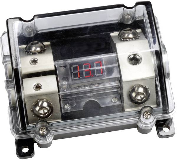 Sinustec SVB elektrický rozvaděč pro HiFi do auta, chráněné proti stříkající vodě