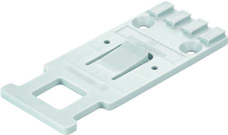 PCB plug-in connector, Accessories, Strain relief, Light Grey, No. of poles: 4 BV/SV 7.62HP/04 ZE GR 1937560000 Weidmüller Množství: 50 ks
