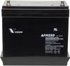 Vision Akkus 6FM55DX 6FM55DX olověný akumulátor 12 V 55 Ah olověný se skelným rounem (š x v x h) 239 x 210 x 132 mm šroubované M6 bezúdržbové, odolné proti více cyklům