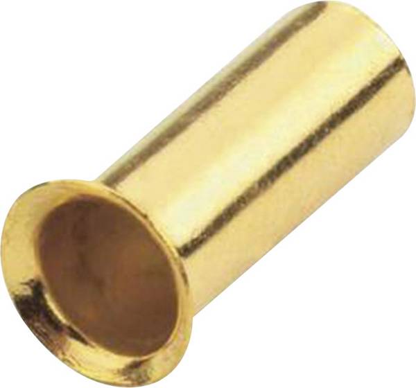 Sinuslive dutinka 1 x 4 mm²  pozlacený