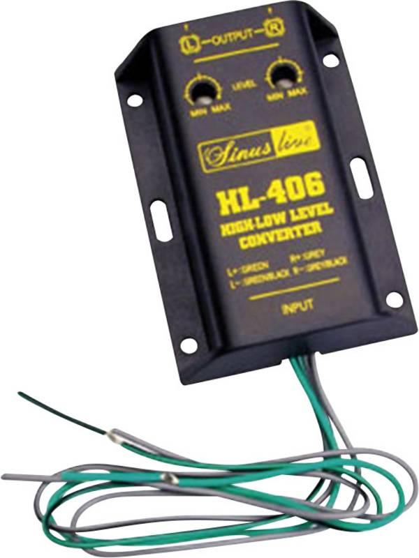 <br>  Sinuslive<br>  HL-406<br>  High-low-level adaptér<br>