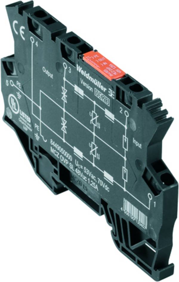Weidmüller 8449050000 MCZ OVP SL 48VUC 1,25A modul s přepěťovou ochranou    Piece 10 ks