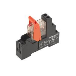 RIDERSERIES, Relays, No. of contacts: 2, CO contact, AgNi 90/10, Rated control voltage: 230 V AC, Continuous current: 8 A, Screw connection Weidmüller RCIKIT 230VAC 2CO LED, 230 V/AC, 8 A, 2 přepínací kontakty