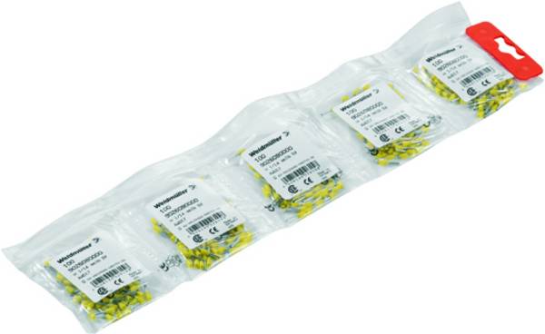 Weidmüller 9004100000 dutinka 4 mm² bez izolace kov 500 ks