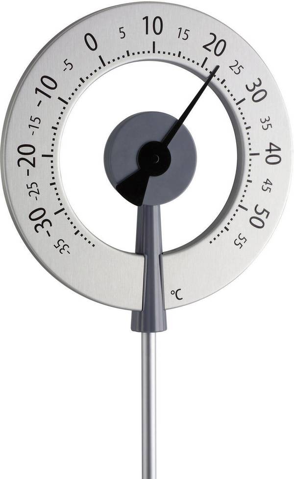 TFA Dostmann TFA Lollipop - Thermometer - Analog - Silber 12.2055.10 teploměr