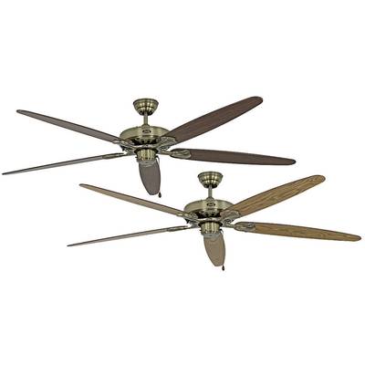 CasaFan CLASSIC ROYAL 180 MA stropní ventilátor 61 W (Ø x v) 180 cm x 275 mm starožitná mosaz vhodný i pro zimní provoz,-0