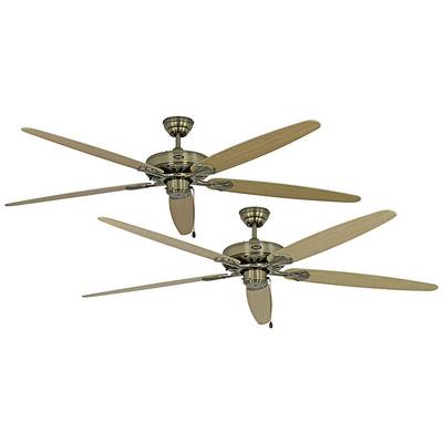 CasaFan CLASSIC ROYAL 180 MA stropní ventilátor 61 W (Ø x v) 180 cm x 275 mm starožitná mosaz vhodný i pro zimní provoz,-0