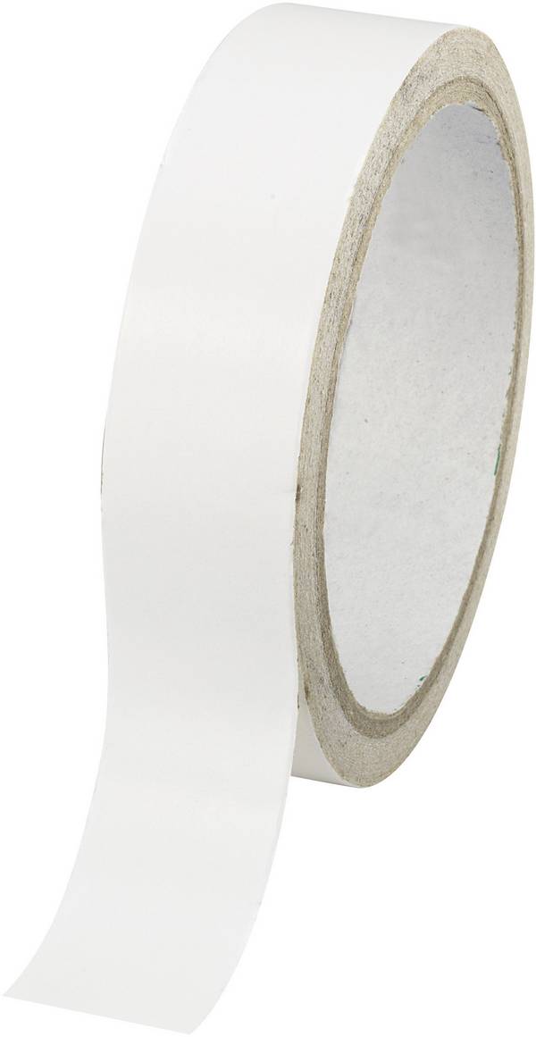 TOOLCRAFT DSTW-24 1564027 oboustranná lepicí páska  bílá (d x š) 30 m x 24 mm 1 ks