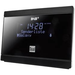 DAB+ rádio s Line výstupem Dual DAB 2A, FM, černá