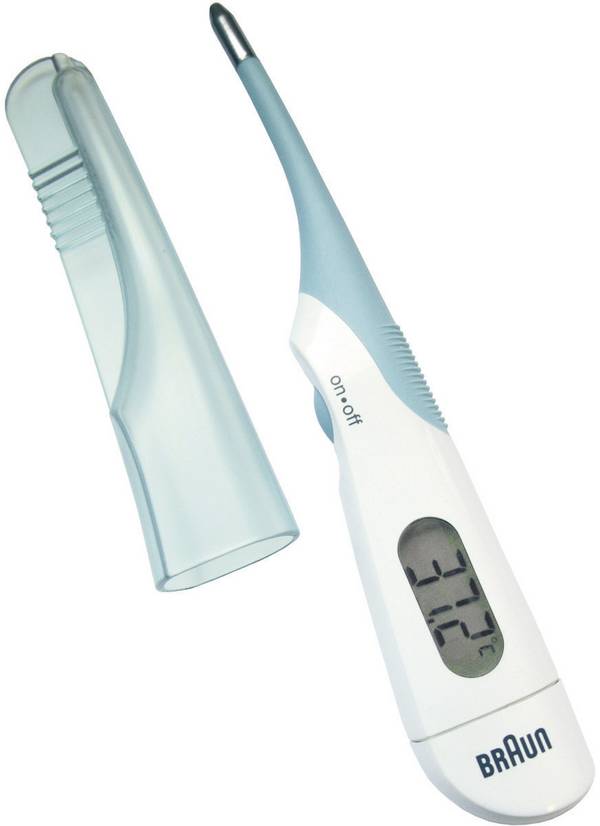 Braun PRT1000CE lékařský teploměr voděodolný