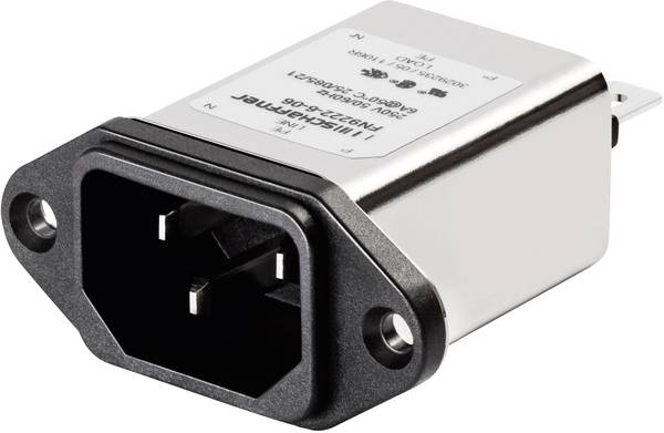 Schaffner FN 9222-3-06, FN 9222-3-06 síťový filtr, 250 V/AC, 3 A, 2.5 mH