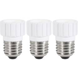 Redukce Renkforce pro E27 ⇔ E14, 97029c81a, max. 75 W, bílá, sada 3 ks