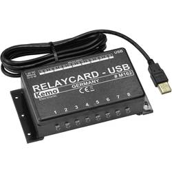 USB reléový modul Kemo M162, 120 x 75 x 35 mm