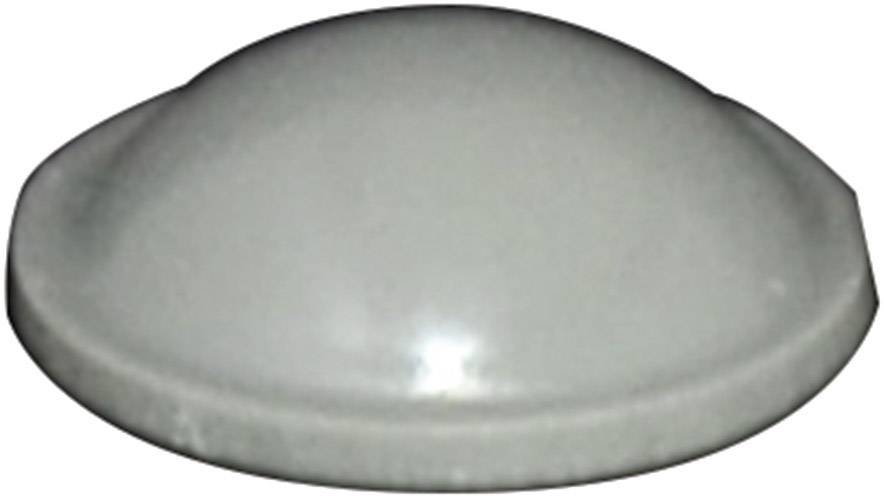 TOOLCRAFT PD2010G podstavná nožka přístrojová samolepicí, kulatá šedá (Ø x v) 10 mm x 3.1 mm 1 ks