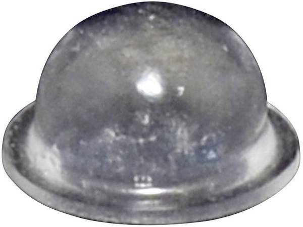 TOOLCRAFT PD2055C podstavná nožka přístrojová samolepicí, kulatá transparentní (Ø x v) 9.6 mm x 5.4 mm 1 ks