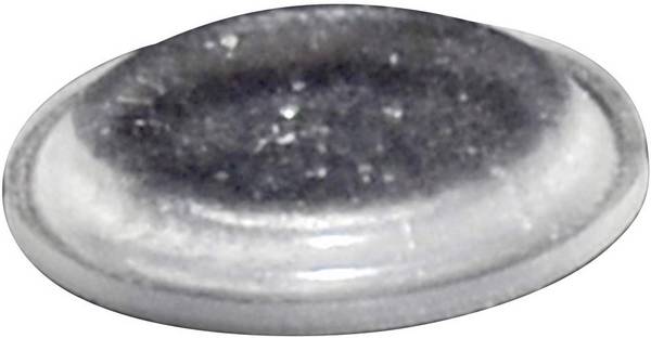 TOOLCRAFT PD2122C podstavná nožka přístrojová samolepicí, kulatá transparentní (Ø x v) 12.7 mm x 1.8 mm 1 ks