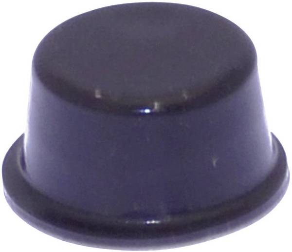 TOOLCRAFT PD2128SW podstavná nožka přístrojová samolepicí, kulatá černá (Ø x v) 12.7 mm x 6.2 mm 1 ks