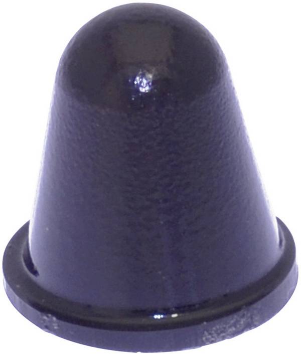 TOOLCRAFT PD3216SW podstavná nožka přístrojová samolepicí, kulatá černá (Ø x v) 16.6 mm x 16.6 mm 1 ks