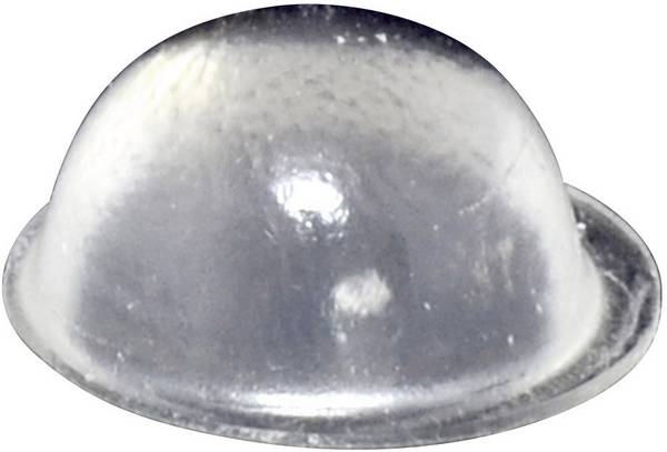 TOOLCRAFT PD2190C podstavná nožka přístrojová samolepicí, kulatá transparentní (Ø x v) 19 mm x 9.5 mm 1 ks