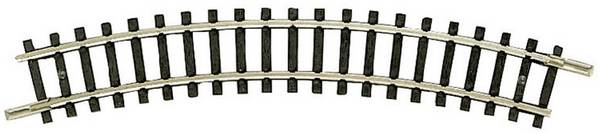 22221 kolej N Fleischmann (bez uložení) zahnutá kolej  30 ° 194.6 mm 12 ks