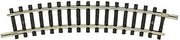 22231 kolej N Fleischmann (bez uložení) zahnutá kolej  24 ° 194.6 mm 12 ks