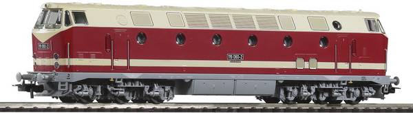 Piko H0 59930 H0 dieselová lokomotiva BR 119 Deutsche Reichsbahn BR 119 DR, špičkové světlo nahoře